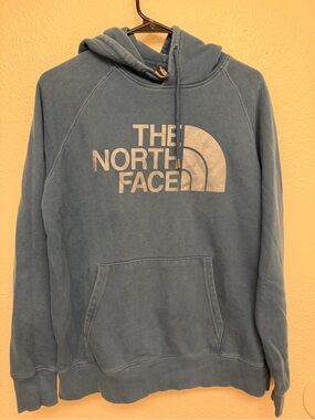 The North Face Women's Pullover Hoodie in Dusty Blue